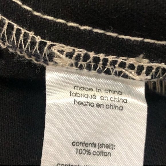 WeWoreWhat Bowery Pant Denim w Buckle Details in Black Danielle Bernstein sz 29 - Picture 7 of 14